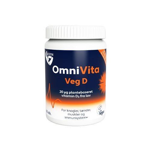 Omnivita Veg D - 60 veganske kapsler med vitamin D3