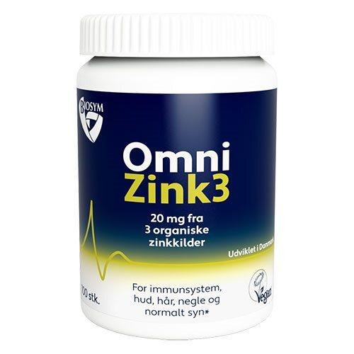Omnizink3 100tab - Zinkkosttilskud til skønhed