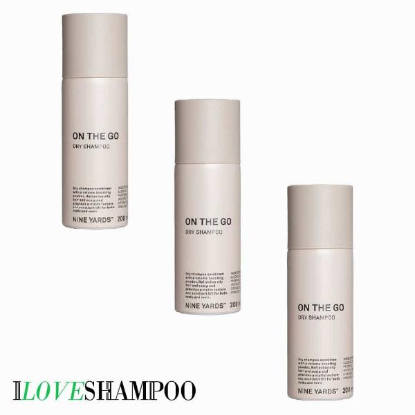 Nine Yards On The Go Tørshampoo 200ml - Pakke med 3 stk.