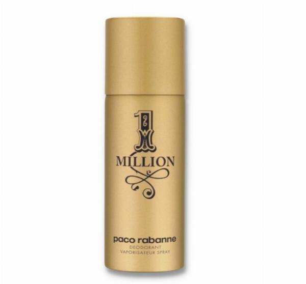 Paco Rabanne 1 Million Deodorant Spray 150 ml på tilbud!