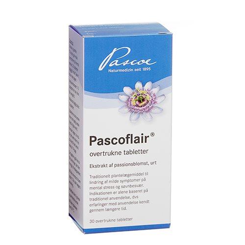 Pascoflair 30 Tabletter til Stress og Søvnbesvær