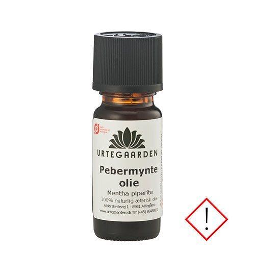 Urtegaarden Økologisk Pebermynteolie 10ml - Naturlig Aroma