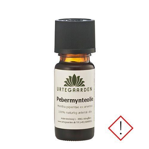 Urtegaarden Pebermynteolie 30ml - Naturlig aroma og velvære