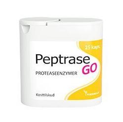 Peptrase Go 25 kapsler - Enzymer til din skønhed