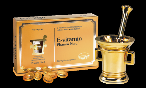 Pharma Nord E-Vitamin 150 Kapsler - Sundhedstilbud!
