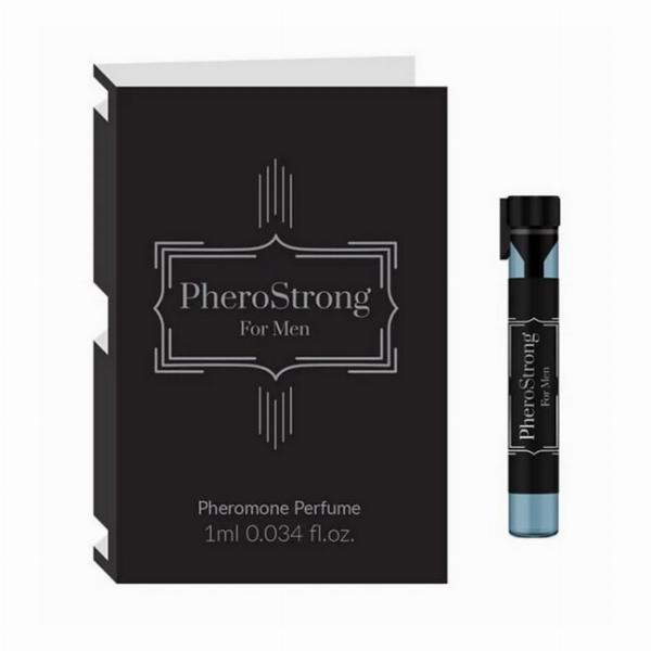 Pherostrong Pheromon Parfume Prøve til Mænd - 1 Ml