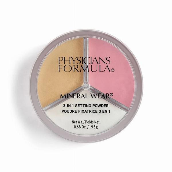Physicians Formula Mineral Wear 3-i-1 Sætningspulver 19,5 g
