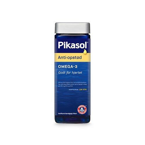 Pikasol Anti Opstød 120 kapsler - Effektiv mod opstød