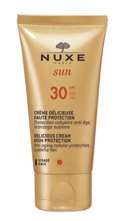 Nuxe Sun Ansigtssolcreme SPF 30 - Høj Beskyttelse 50ml