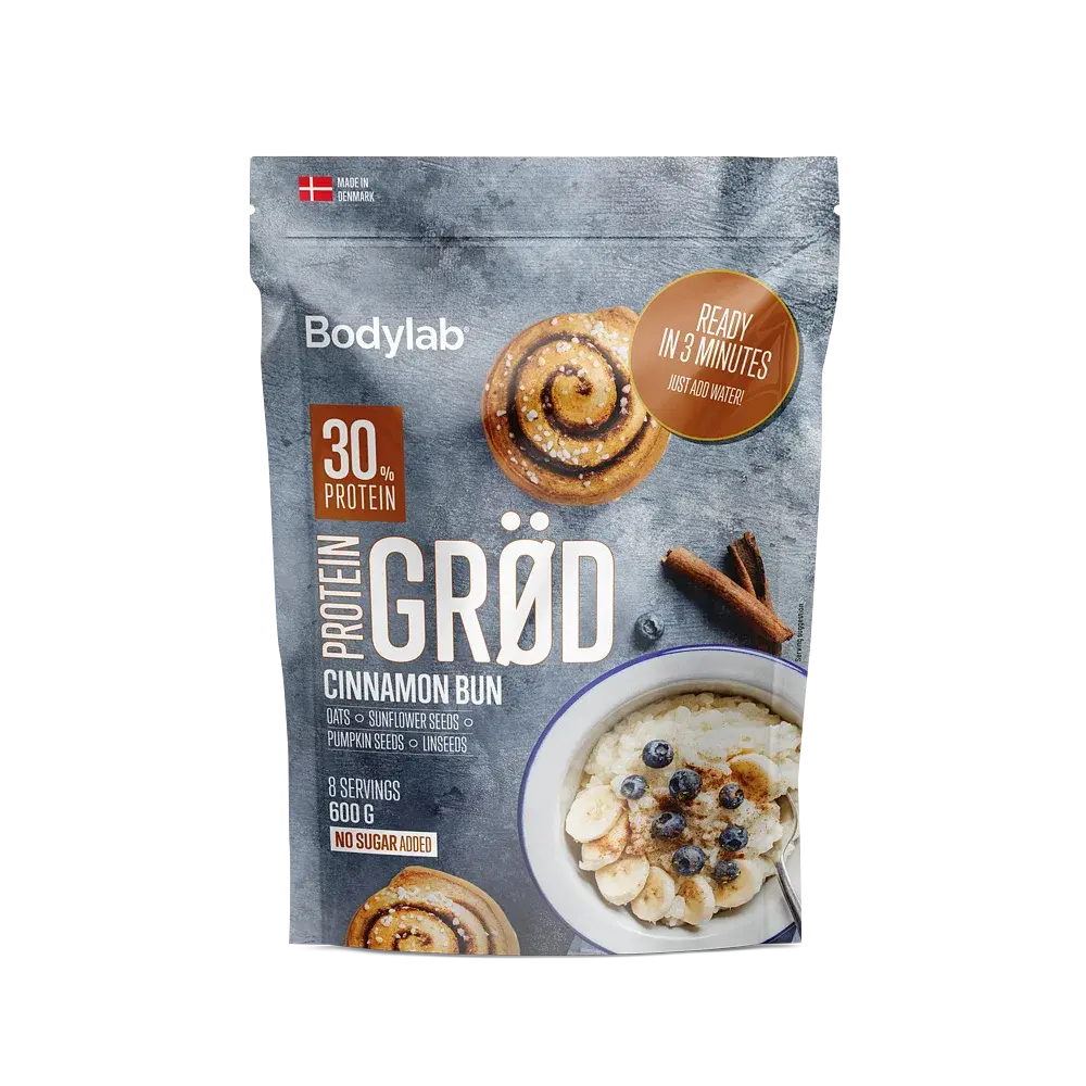 Bodylab Protein Grød med Kanel 600g - Smagfuld Energi