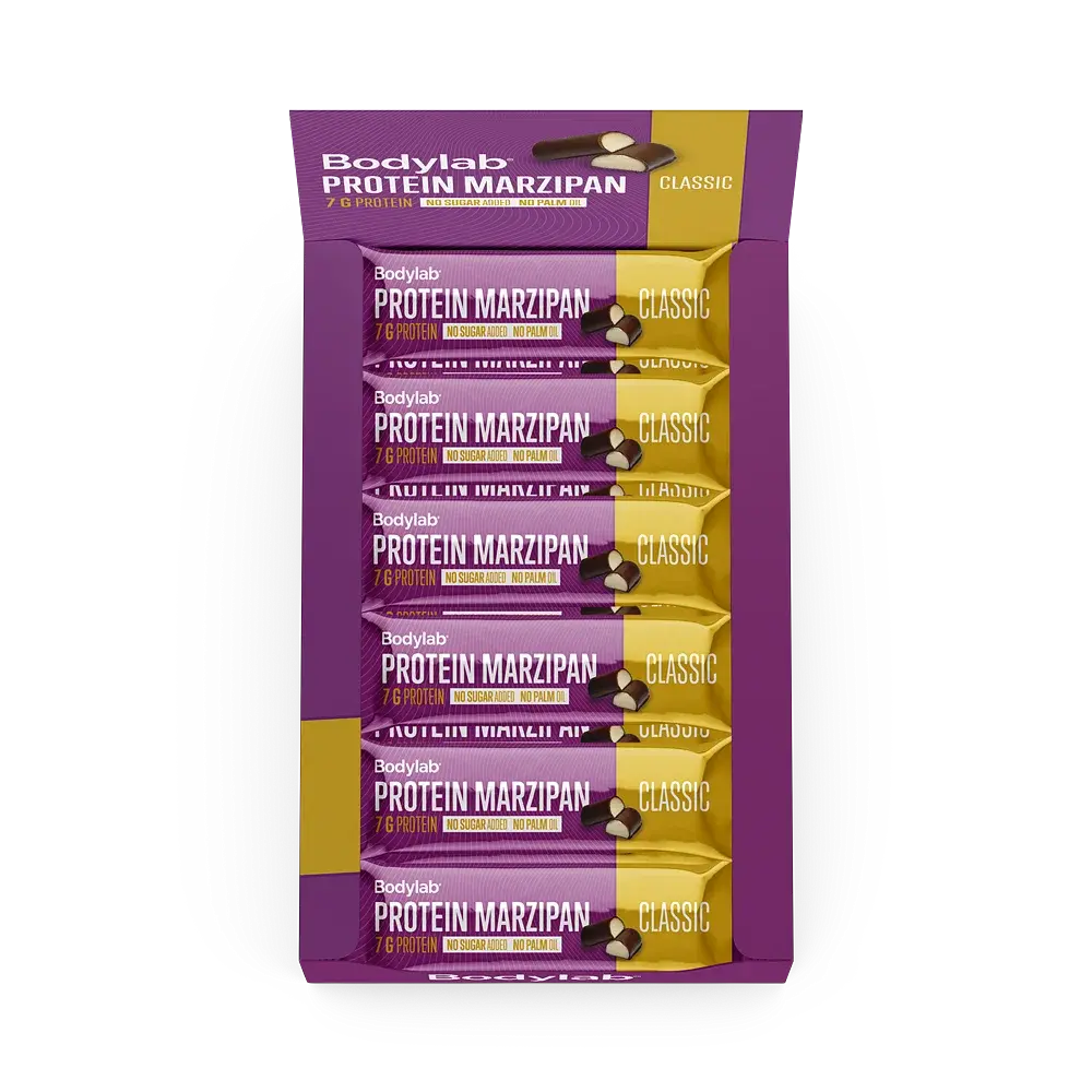 Bodylab Protein Marcipan Classic - 12 stk. 50 g