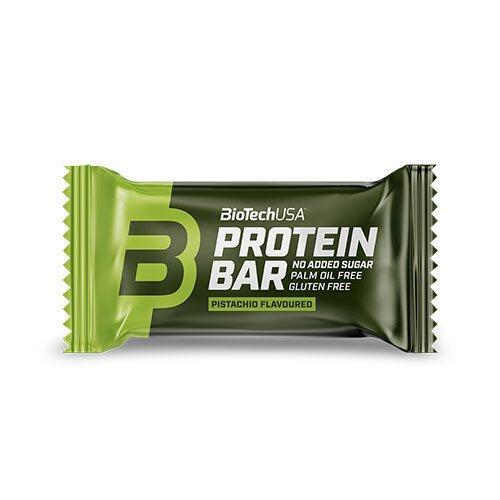 Biotech Proteinbar med Pistacie 70g - Høj Protein, Lav Sukker