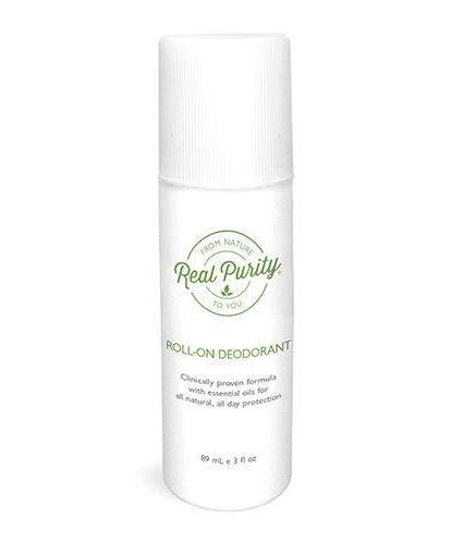 Naturlig Real Purity Deo Roll On 89ml til følsom hud
