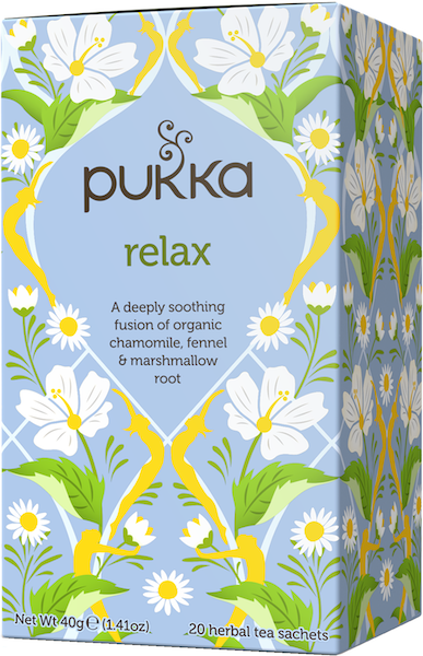 Pukka Relax Te - 20 Breve til Afslapning