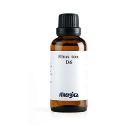 Allergica Rhus Tox D6 50 Ml - Homøopatisk Lægemiddel