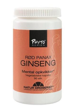Rød Ginseng 400 Mg - Kosttilskud til Energi 90 kapsler