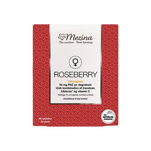 Mezina Roseberry 90 Tabletter - Skønhed til dit velvære