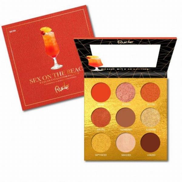 Rude Cosmetics Cocktail Party Øjenskyggepalette 9 Nuancer