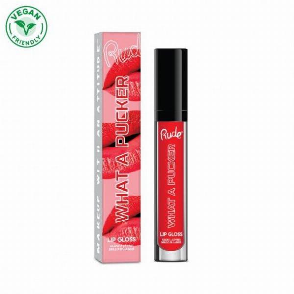 Rude Cosmetics What A Pucker Lip Lacquer - Bull Spit