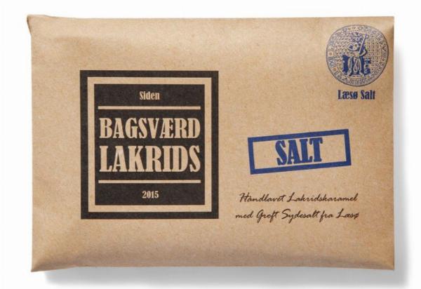 Bagsværd Lakrids "Salt" - Håndlavet Kvalitet 160g