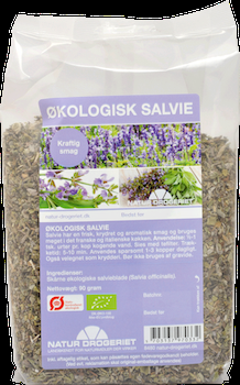 Økologisk Salvie fra ND - 90 g Naturlægemiddel