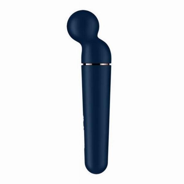 Satisfyer Magic Wand Vibrator i Blå og Rosegold