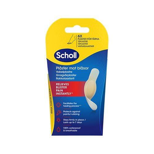 Scholl Vabelplastre til Tæer - 6 Stk til Hurtig Lindring