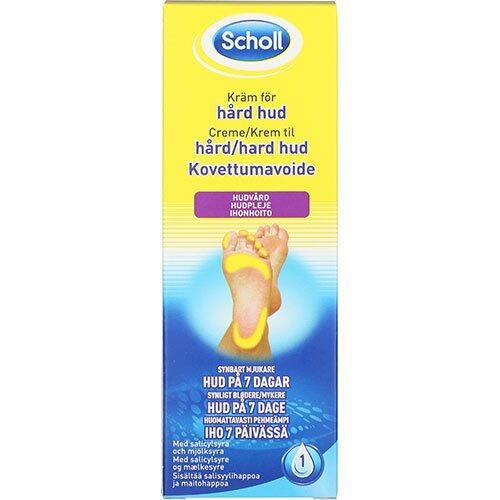 Scholl Fodcreme til Hård Hud 60ml - Effektiv Pleje