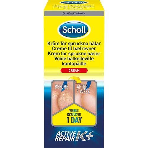 Scholl Hælrevnecreme med Active Repair K+ 120ml