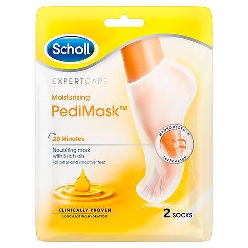 Scholl Pedimask Triple Oil - Fodmaske til bløde fødder