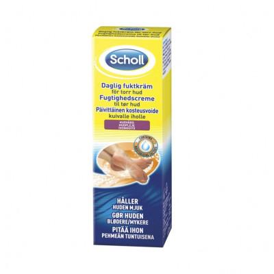 Scholl Fugtighedscreme til Tør Hud 75 Ml - Sundhedstilbud