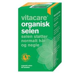 Vitacare Organisk Selen 90 Tabletter - Styrk dit hår!