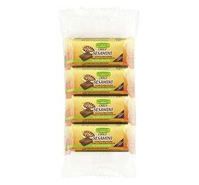Biogan Sesambar Chokolade Multipack 108g - Snacktilbud!