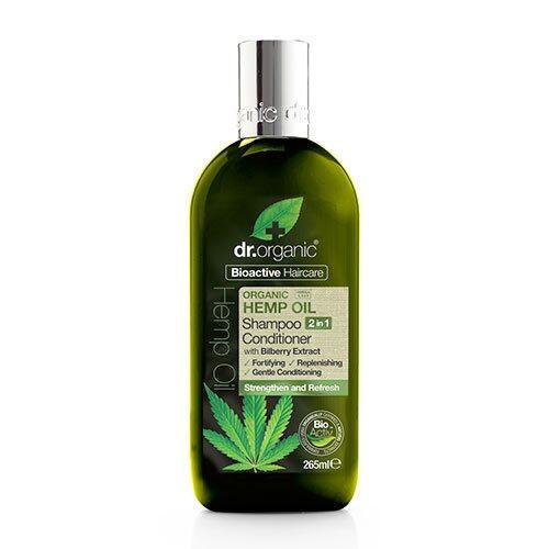 Dr. Organic Shampoo & Conditioner med Hampolie 265ml