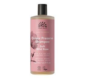 Urtekram Shampoo til Farvet Hår - Blød Vild Rose 500ml
