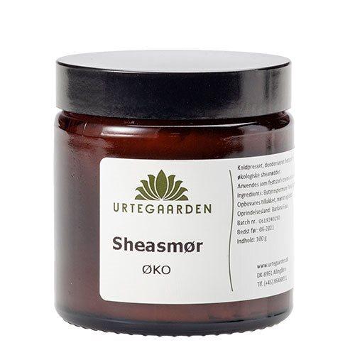 Urtegaarden Økologisk Sheasmør 100g - Blødgørende Pleje
