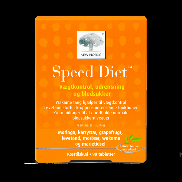 New Nordic Speed Diet 90 Tabletter - Vægtkontrol og Udrensning