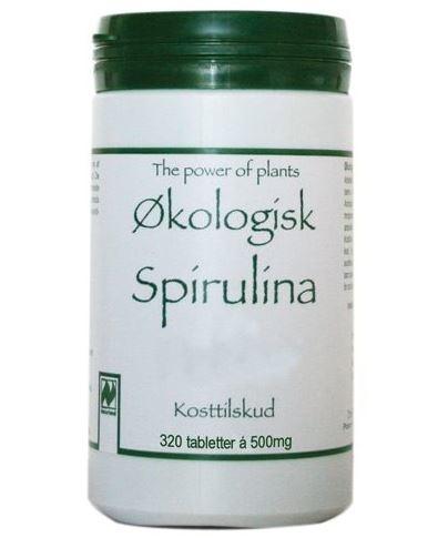 Økologisk Spirulina Tabletter 320 stk - Naturlig Skønhed