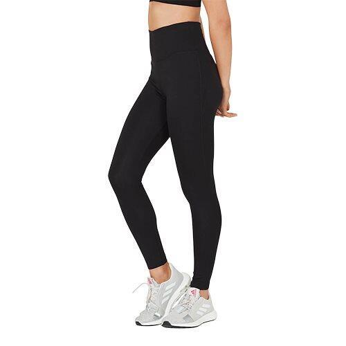 Boody Højtaljede Sports Tights til Dame i Sort