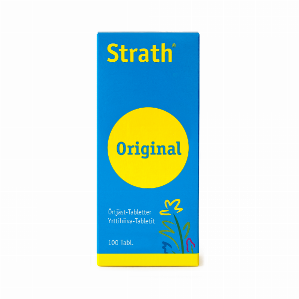 Midsona Strath Urtegær Bull - 100 Tabletter til Sundhed