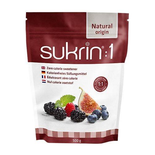 Sukrin:1 500g – Sødt alternativ til sukker med stevia