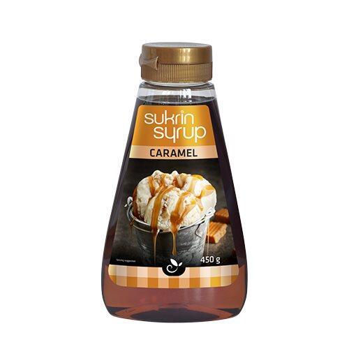Sukrin Caramel Sirup 450g - Skøn smag til din mad!