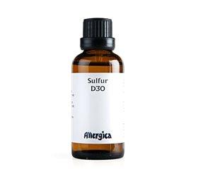 Allergica Sulfur D30 Bull 50ml - Homøopatisk middel