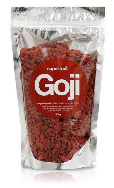 Superfruit Goji Bær 160g - Sund Snack og Smoothie Tilføjelse