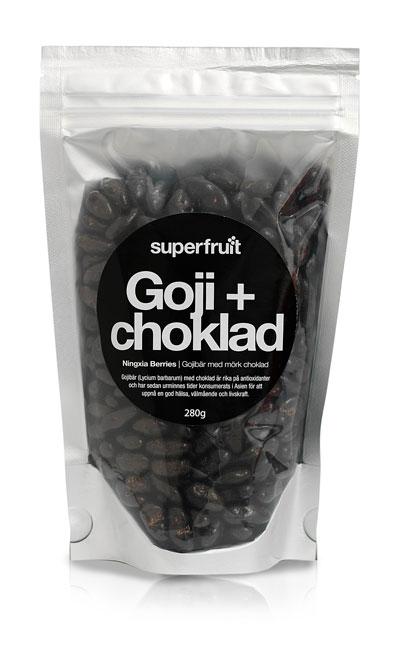 Superfruit Goji Bær med Chokolade - 200g Snack Delight
