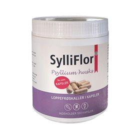 Sylliflor Psyllium Husks - Loppefrøskaller 500 Kapsler