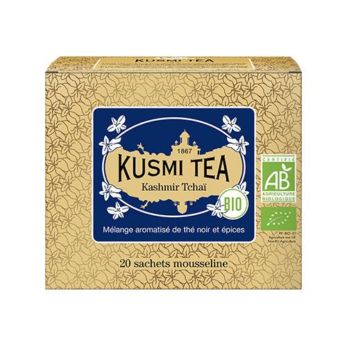 Kusmi Kashmir Tchai - Krydret Te i 20 Breve