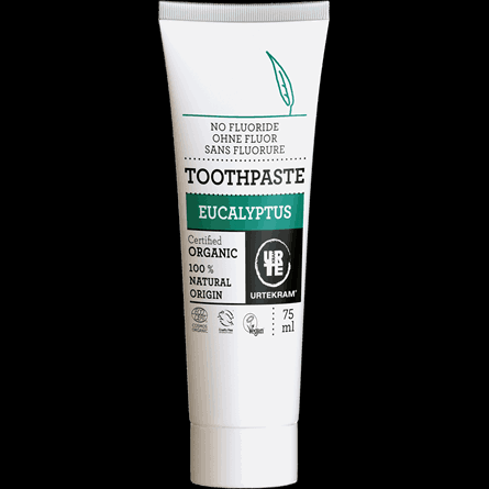 Urtekram Eucalyptustandpasta - Naturlig pleje 75 ml