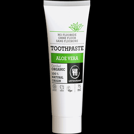 Urtekram Aloe Vera Tandpasta - Naturlig Pleje 75 Ml
