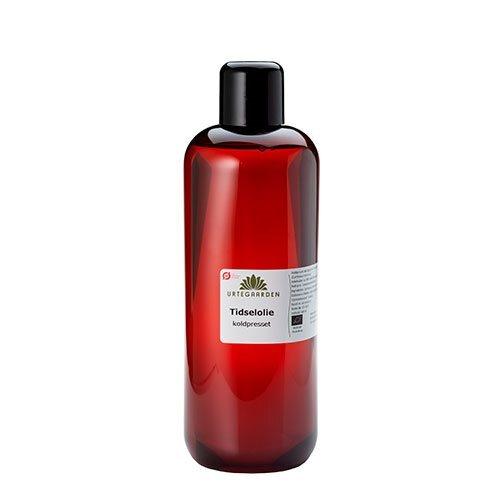 Urtegaarden Tidselolie 500ml - Plejende og Nærende Olje